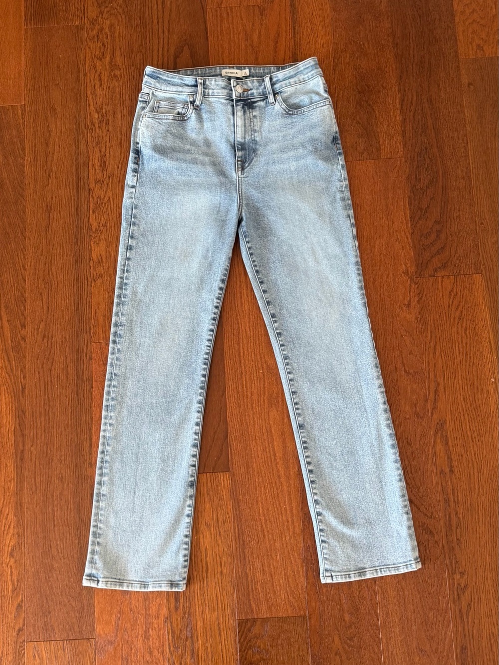Simkhai High Rise Straight Leg Jeans size 29